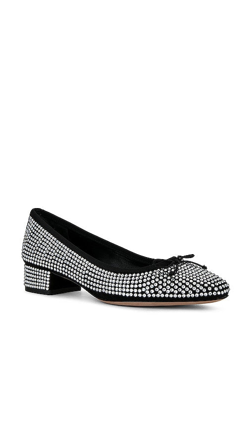 Veronica Beard Cecile Flat in Black