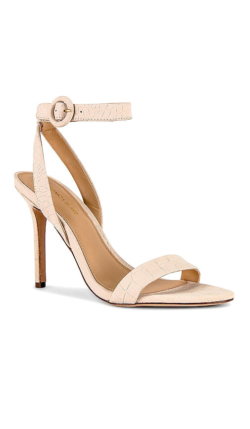 Veronica Beard Darcelle Single Sole Sandal in Cream