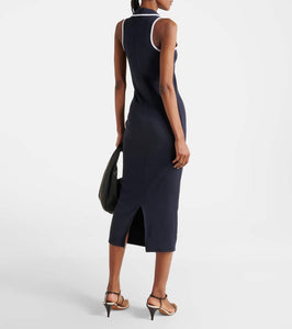 Veronica Beard Darien cotton-blend polo dress