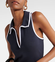 Veronica Beard Darien cotton-blend polo dress