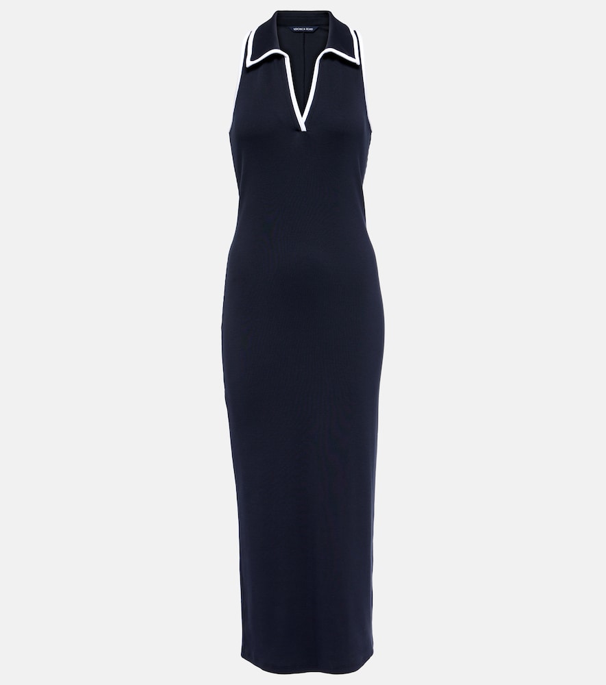 Veronica Beard Darien cotton-blend polo dress. Veronica Beard Darien 棉混纺马球裙