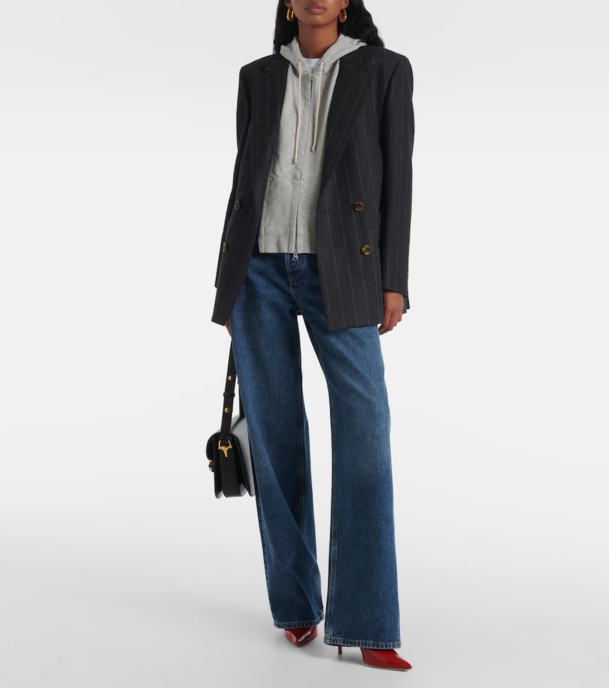 Veronica Beard Dickey cotton-blend hoodie