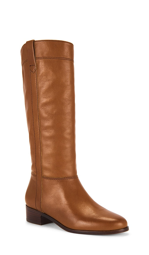 Veronica Beard Dwyer Boot in caramel