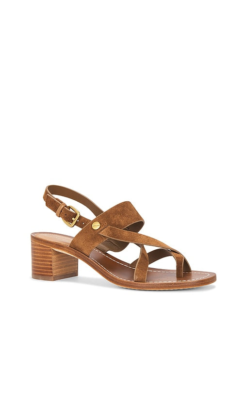 Veronica Beard Elodie Heel in Brown