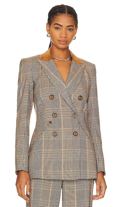 Veronica Beard Elvana Dickey Jacket in Grey - Veronica Beard - Veste Elvana Dickey en gris - Veronica Beard Elvana Dickey 灰色夹克 - Veronica Beard Elvana Dickey Jacke in Grau - Veronica Beard 엘바나 디키 자켓 그레이 색상 - Giacca Veronica Beard Elvana Dickey in grigio