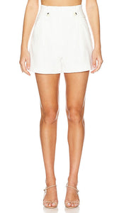 Veronica Beard Franzi Short in White - Veronica Beard - Short Franzi en blanc - Veronica Beard Franzi 白色短裤 - Veronica Beard Franzi Short in Weiß - Veronica Beard Franzi 쇼츠 화이트 색상 - Veronica Barba Franzi Corta in Bianco