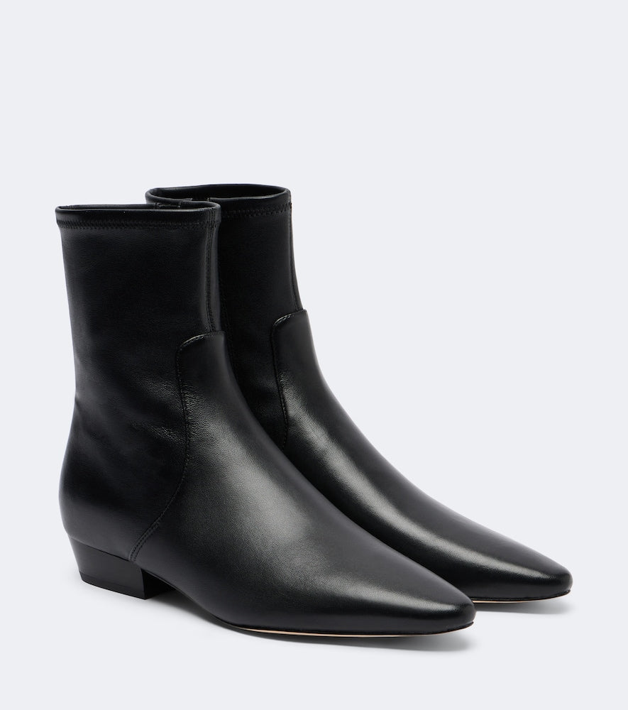 Veronica Beard Glinda leather ankle noots