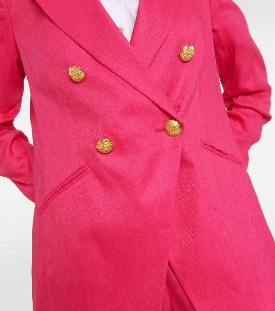 Veronica Beard Hirsch linen-blend Dickey blazer