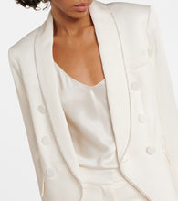 Veronica Beard Jagger Dickey  satin blazer