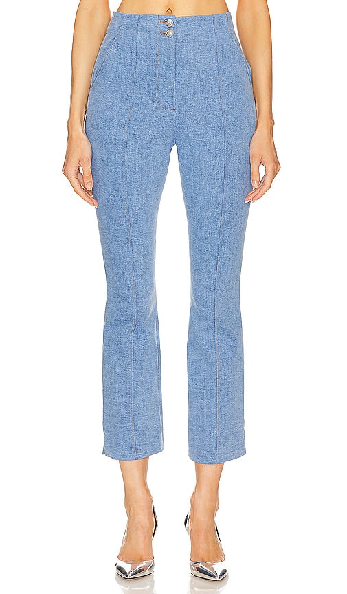 Veronica Beard Kean Pant in Blue - Veronica Beard - Pantalon Kean en bleu - Veronica Beard Kean 蓝色长裤 - Veronica Beard Kean Hose in Blau - Veronica Beard KEAN 팬츠 블루 색상 - Pantaloni Veronica Beard Kean in blu