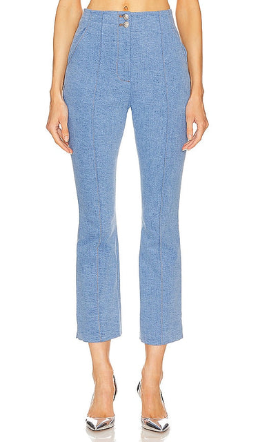 Veronica Beard Kean Pant in Blue - Veronica Beard - Pantalon Kean en bleu - Veronica Beard Kean 蓝色长裤 - Veronica Beard Kean Hose in Blau - Veronica Beard KEAN 팬츠 블루 색상 - Pantaloni Veronica Beard Kean in blu