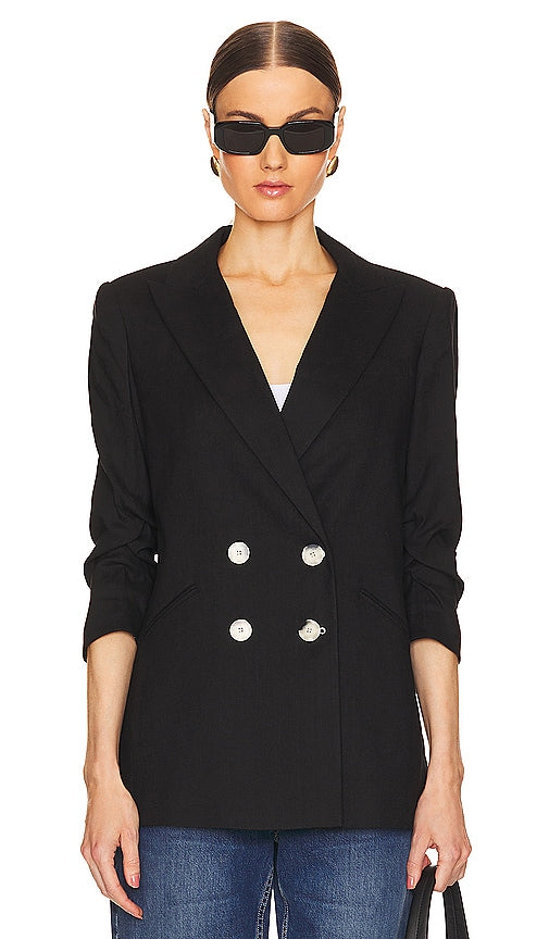 Veronica Beard Kiernan Dickey Jacket in Black