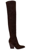 Veronica Beard Lalita Boot in Chocolate - Veronica Beard Botte Lalita en Chocolat - Veronica Beard Lalita 巧克力靴子 - Veronica Beard Lalita Stiefel in Schokolade - Veronica Beard Lalita 부츠 초콜릿 색상 - Stivale Veronica Beard Lalita color cioccolato