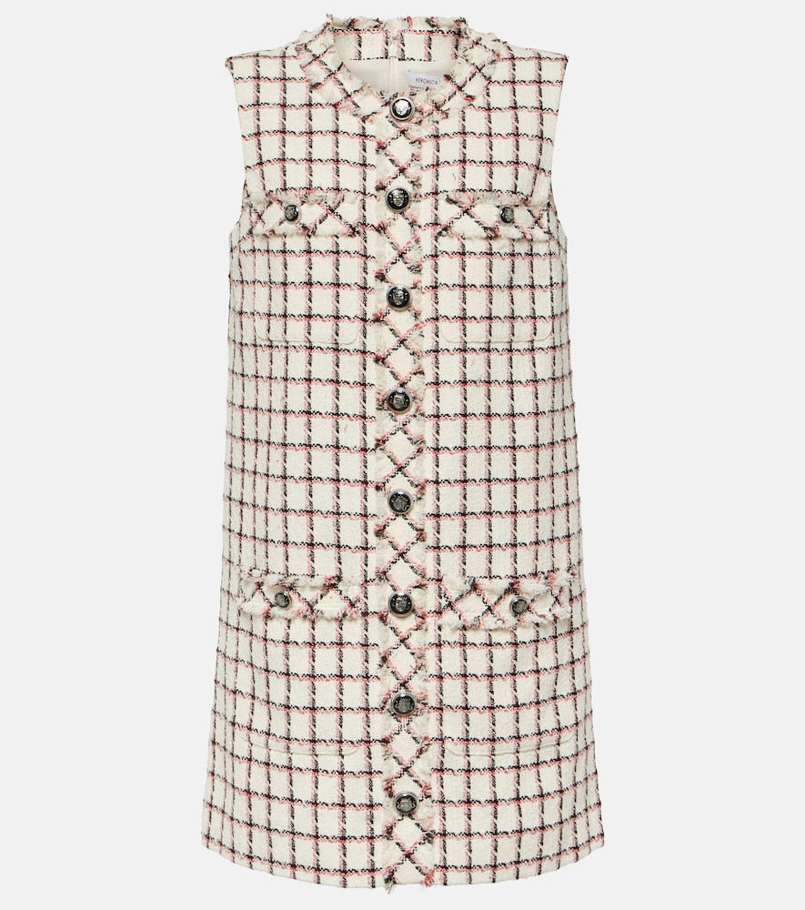 Veronica Beard Laurel cotton-blend tweed minidress. Veronica Beard Laurel 棉混纺粗花呢迷你连衣裙