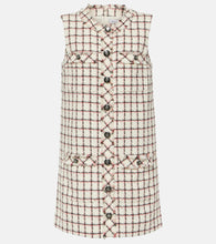 Veronica Beard Laurel cotton-blend tweed minidress. Veronica Beard Laurel 棉混纺粗花呢迷你连衣裙