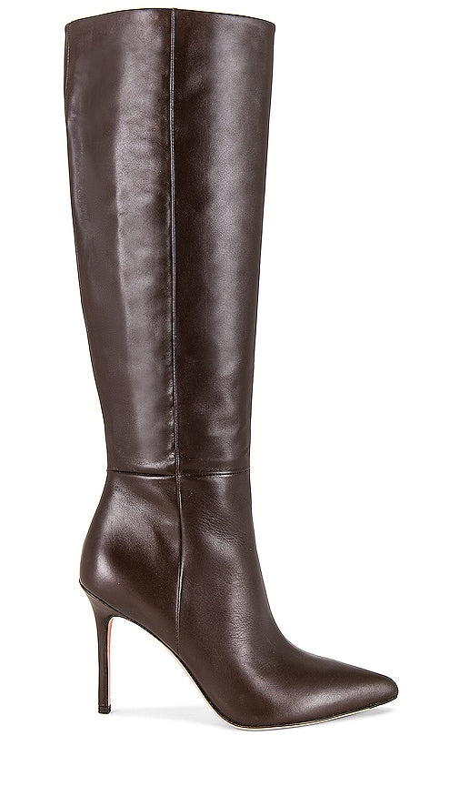 Veronica Beard Lisa Tall Shaft Boot in Brown - Veronica Beard Lisa - Botte haute à tige - Marron - Veronica Beard Lisa 棕色高筒靴 - Veronica Beard Lisa Stiefel mit hohem Schaft in Braun - Veronica Beard Lisa 톨 샤프트 부츠 브라운 색상 - Stivale alto Veronica Beard Lisa in marrone