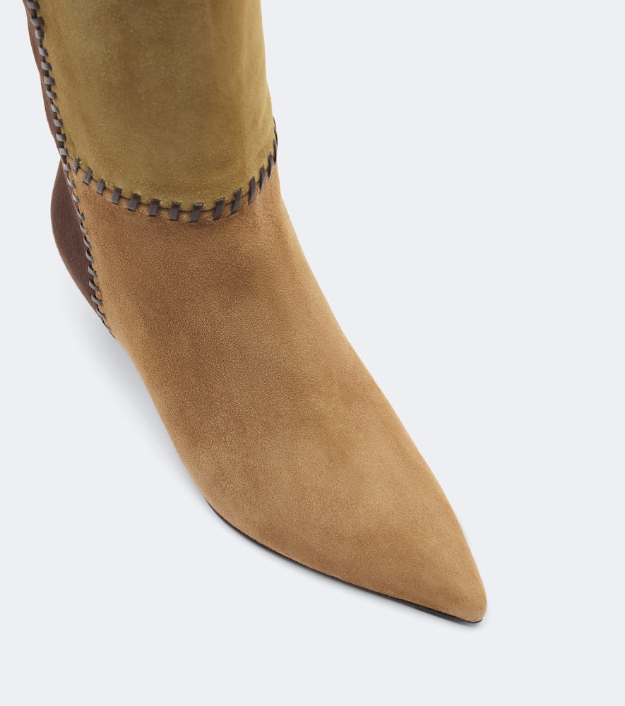Veronica Beard Lisa suede knee-high boots