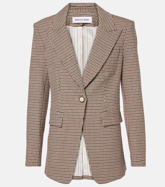 Veronica Beard Livvy houndstooth blazer