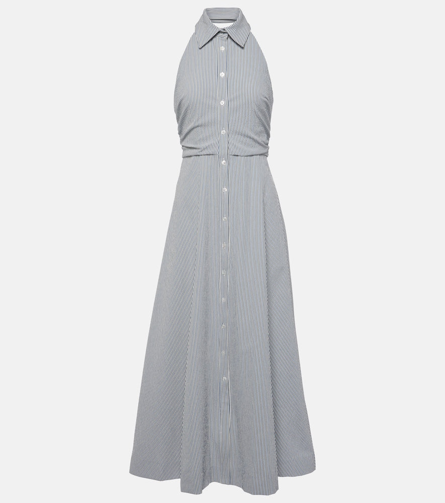 Veronica Beard Mackey striped cotton maxi dress. Veronica Beard Mackey 条纹棉质长裙