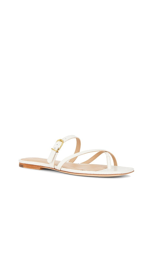 Veronica Beard Marthe Sandal in White