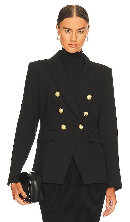 Veronica Beard Miller Dickey Jacket in Black