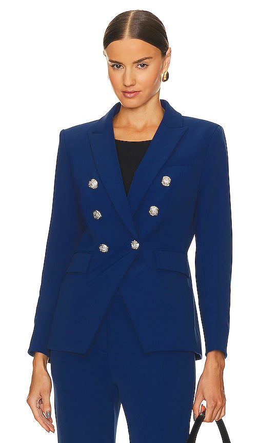 Veronica Beard Miller Dickey Jacket in Blue