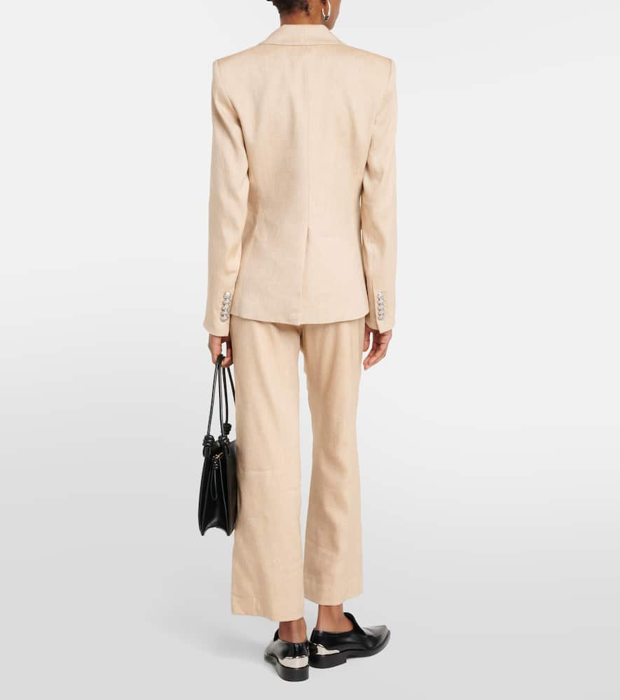 Veronica Beard Miller Dickey linen-blend blazer
