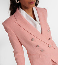 Veronica Beard Miller double-breasted cotton blazer
