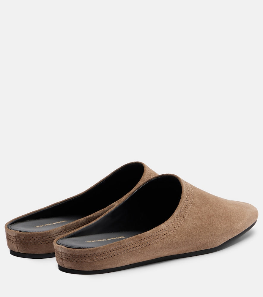 Veronica Beard Narcisa suede mules