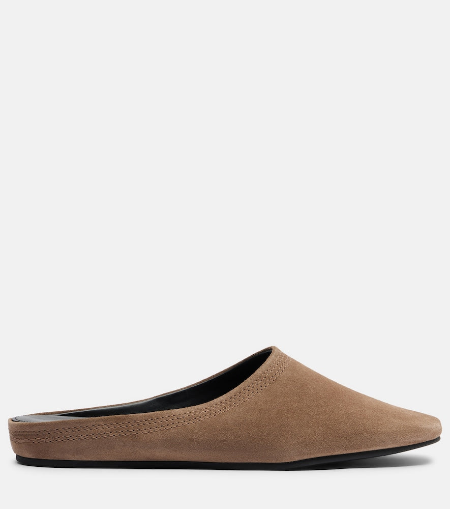 Veronica Beard Narcisa suede mules