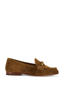 Veronica Beard Penny Chain Loafer in Brown | Hazelwood Loafers & Oxfords Flats for Women