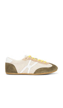 Veronica Beard Riviera Sneakers in Green | Sand & Stone Army Low Top Sneakers for Women