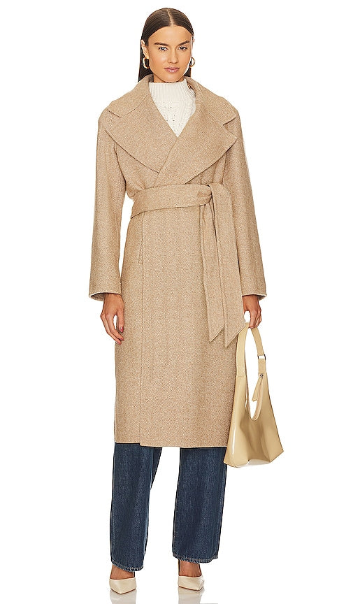 Veronica Beard Roberta Coat in Tan