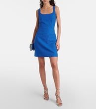 Veronica Beard Sabra cotton-blend tweed minidress