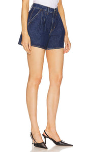 Veronica Beard Simpson Short in Blue