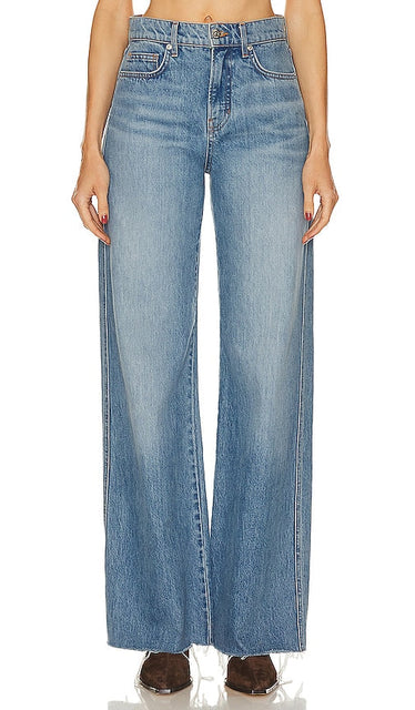 Veronica Beard Taylor High Rise Wide Leg in Blue - Veronica Beard Taylor - Jambe large et taille haute - Bleu - Veronica Beard Taylor 蓝色高腰阔腿裤 - Veronica Beard Taylor High Rise Wide Leg in Blau - Veronica Beard Taylor 하이 라이즈 와이드 레그 블루 색상 - Veronica Beard Taylor a vita alta con gamba larga in blu