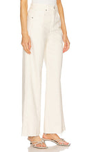Veronica Beard Taylor High Rise Wide Leg in Ivory