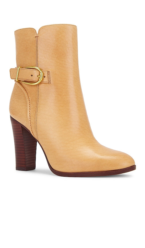 Veronica Beard Viv Bootie in Beige