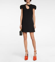 Versace Aevitas Pointy satin platform pumps
