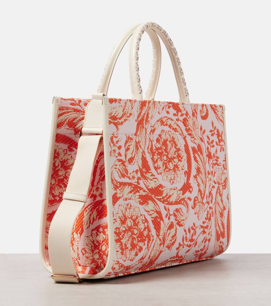 Versace Athena Barocco Large leather tote bag
