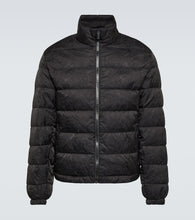 Versace Barocco jacquard puffer jacket