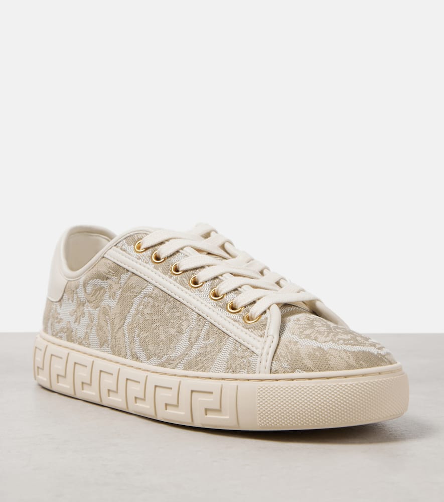 Versace Baskets Barocco Greca sneakers