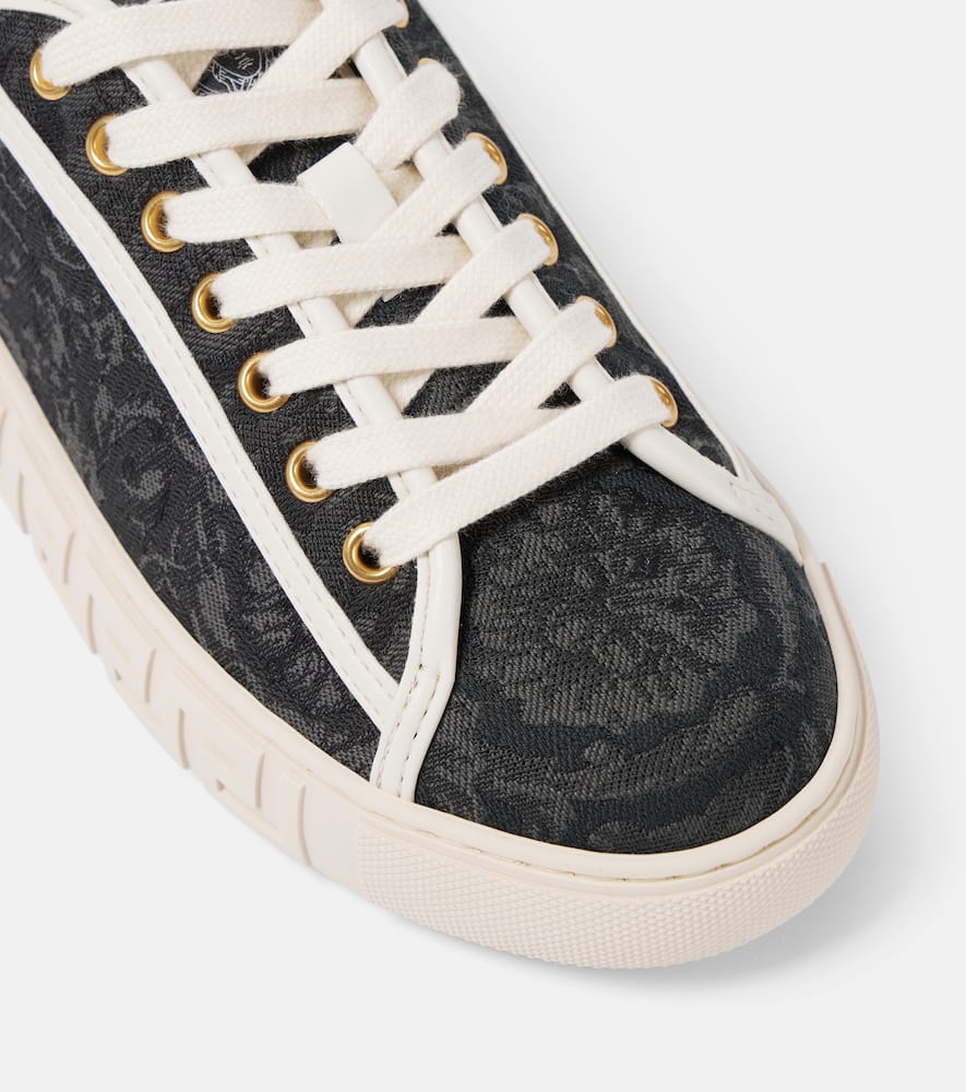 Versace Baskets Barocco Greca sneakers