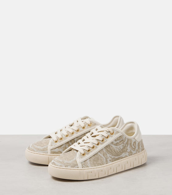 Versace Baskets Barocco Greca sneakers