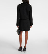 Versace Cropped boucl√É¬© jacket