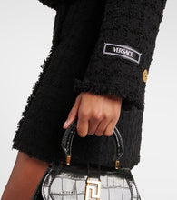 Versace Cropped boucl√É¬© jacket