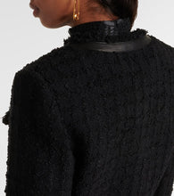 Versace Cropped boucl√É¬© jacket