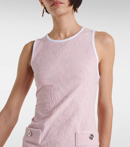 Versace Debossed minidress