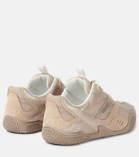 Versace Galaxia leather sneakers