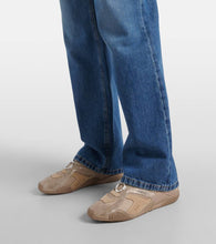 Versace Galaxia leather sneakers